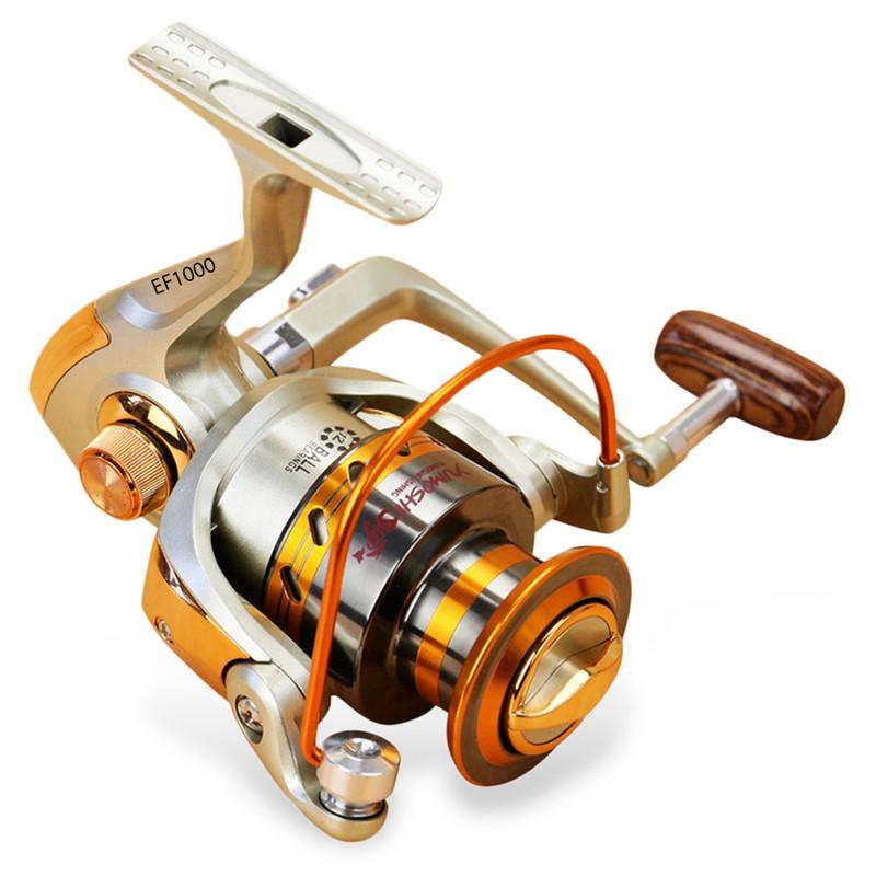 Yumoshi EF1000-7000 12BB 5.2:1 Metal Spinning Fishing Reels For Fresh/ Salt Water
