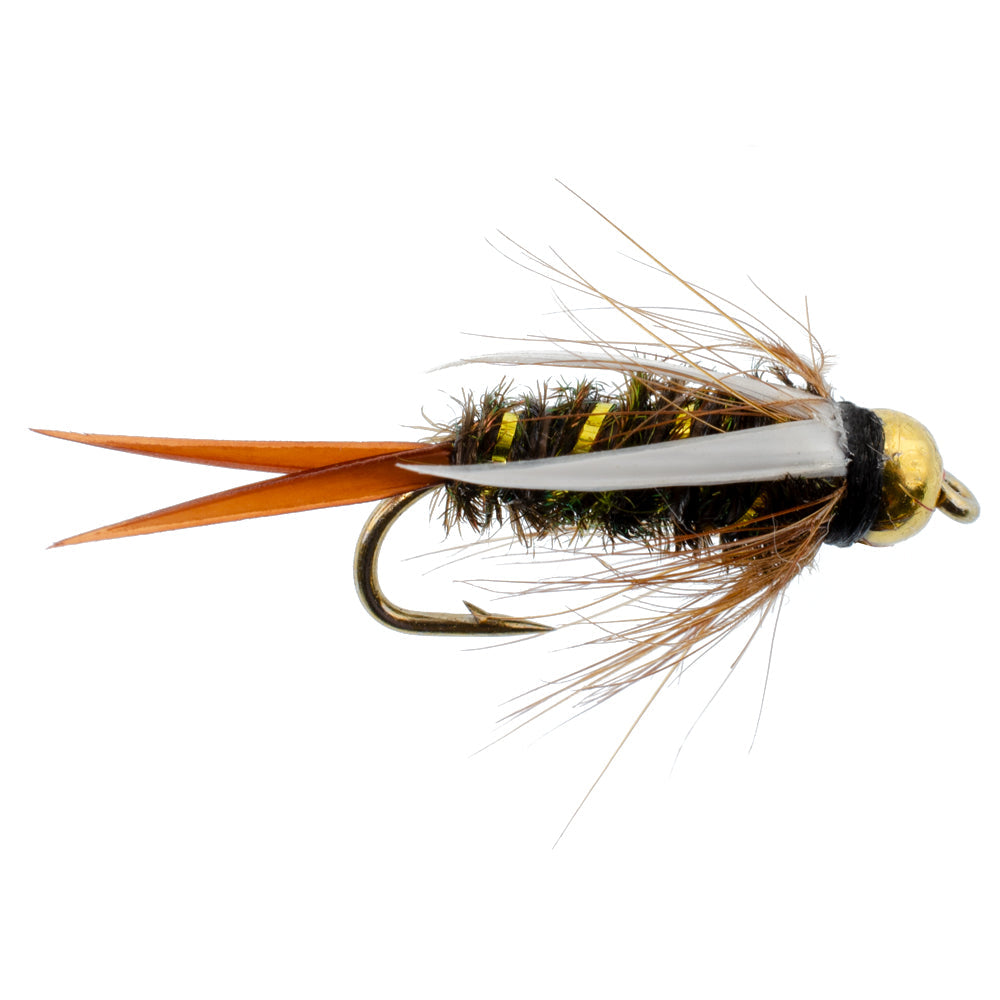 Bead Prince Nymph Fly Fishing Flies - 1 Dozen Flies