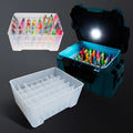 40 Grids Fishing Box Fishing Tackle Box Plastic Tackle Box Fishing Lure Bait Storage Box