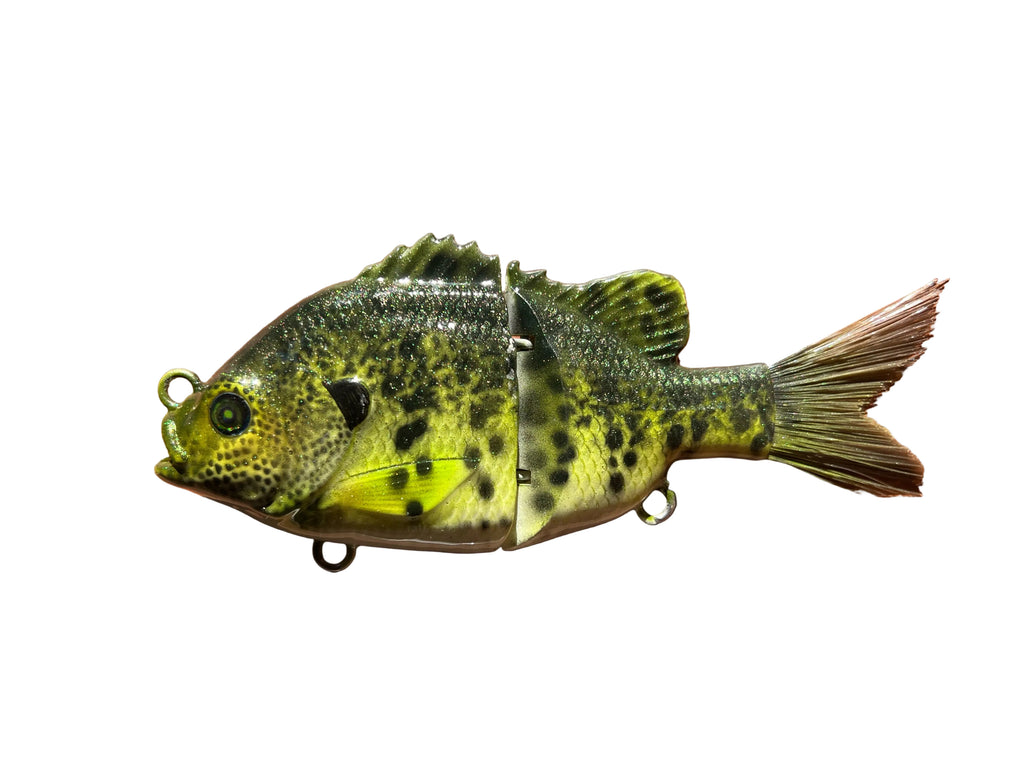 Lanier Lures Drifter Series 5” Brushtail Swimbait - Speckled Bream