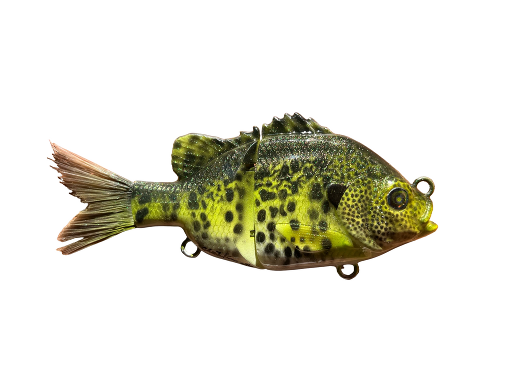 Lanier Lures Drifter Series 5” Brushtail Swimbait - Speckled Bream