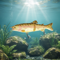 Lanier Lures Trophy Series 7” Swimbait – River Reaper