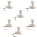 Parachute Light Cahill Classic Trout Dry Fly Fishing Fly - 6 Flies Size 18
