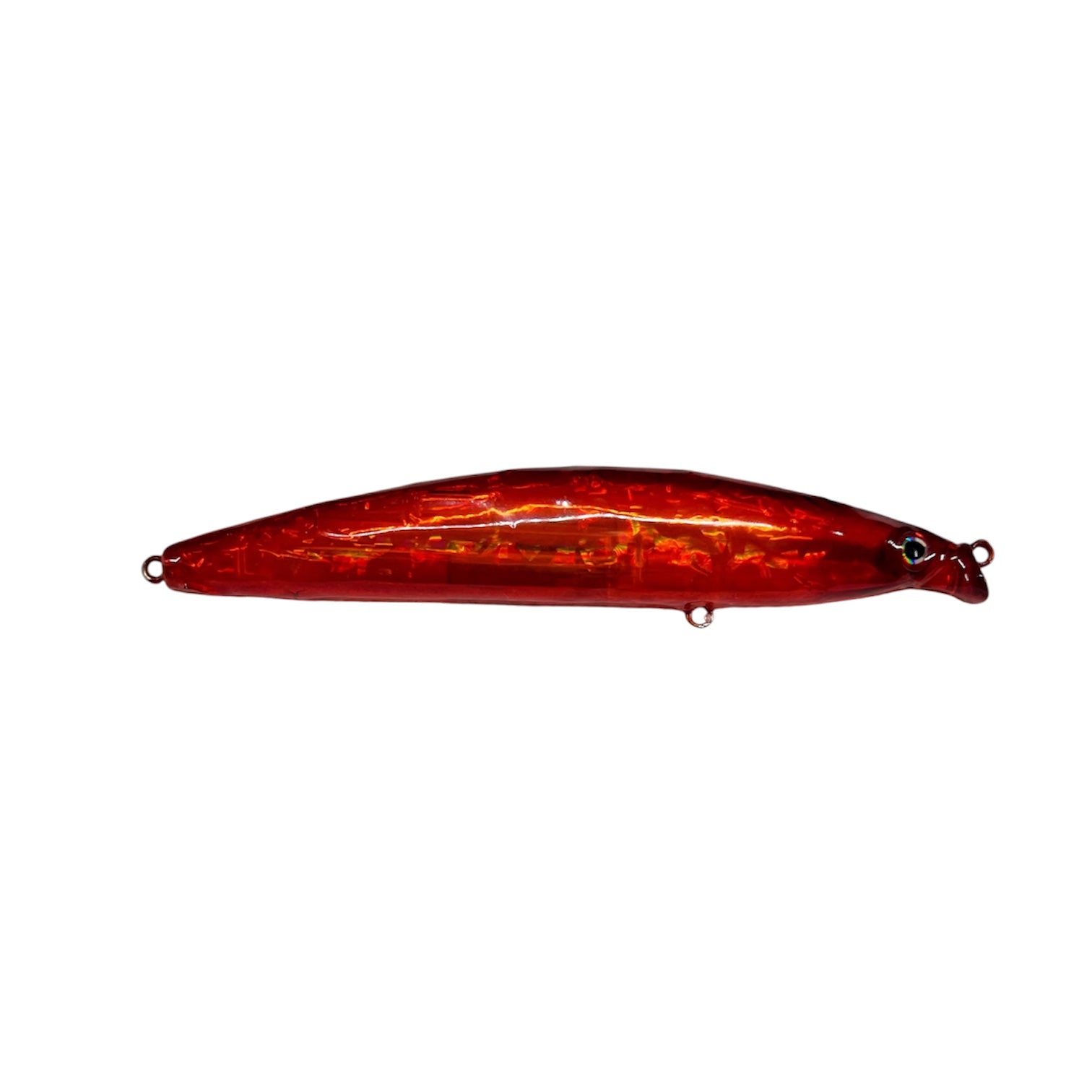 Lanier Lures Hunter Series 125 Jerk – Fire Opal