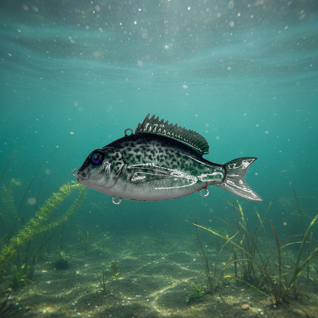 Lanier Lures Stalker Series Tilapia Swimbait – Crappie Killer