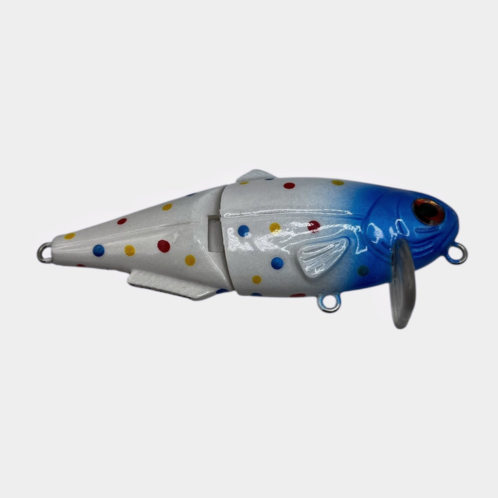 Lanier Lures Reaper Series Jointed Wakebait – Blue Head Wonder Bread
