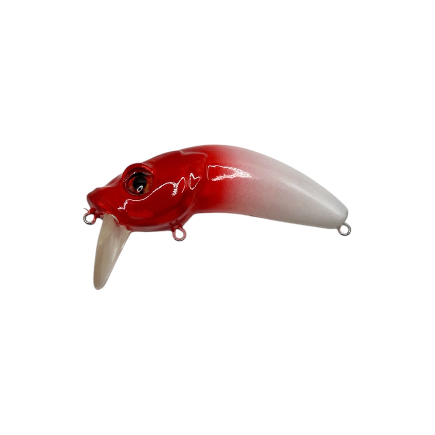 Lanier Lures Reaper Series Mudbug Wakebait Red Head – side view