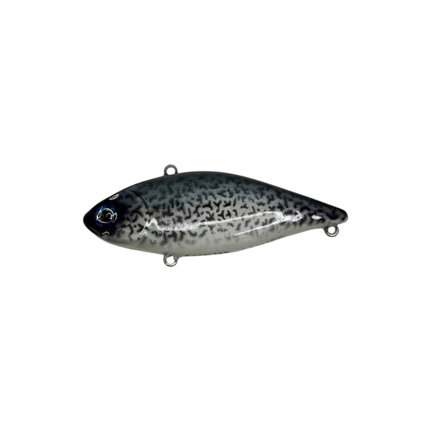 Lanier Lures Stalker Series 3/8 oz Lipless Crankbait – Blue Smoke Crappie