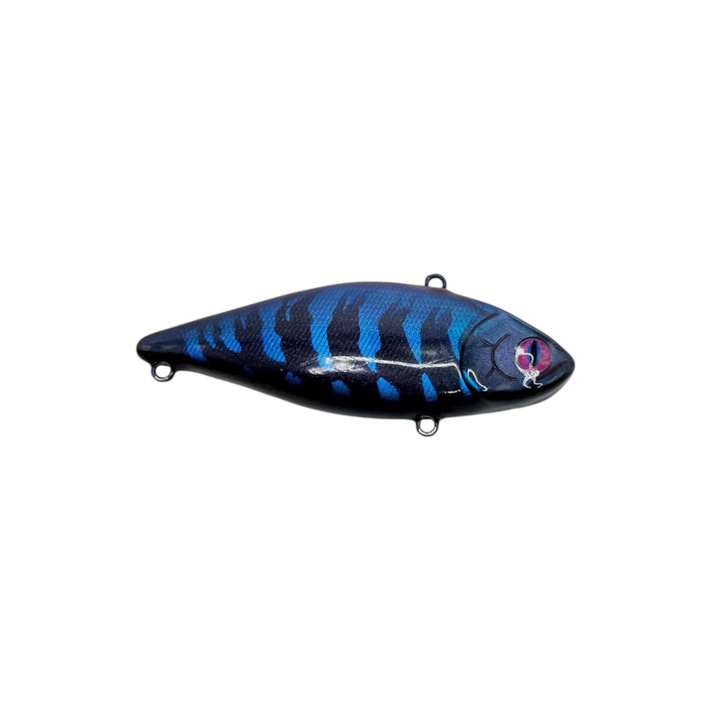 Lanier Lures Stalker Series Lipless Crankbait Cotton Candy Perch – reverse side view