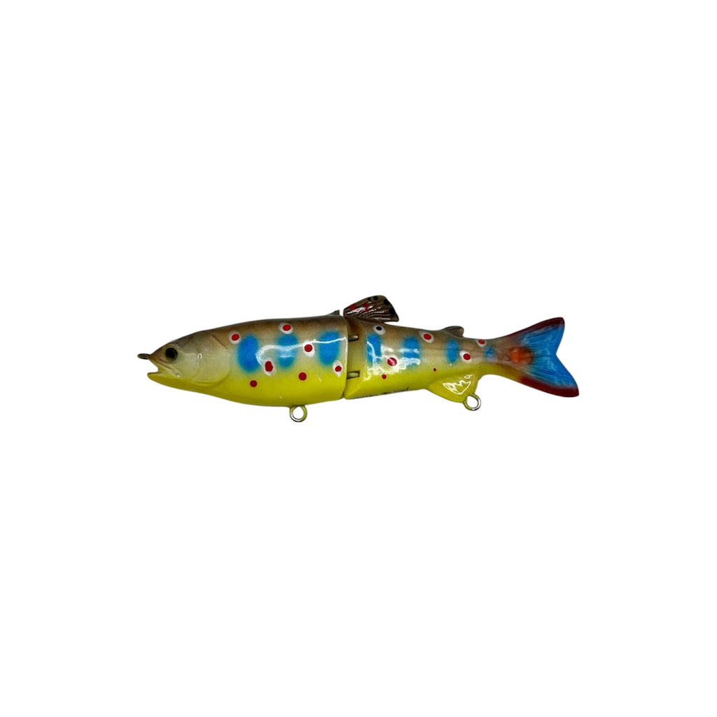 Lanier Lures Drifter Series 5" Jointed Trout Swimbait Mountain Ghost – side view