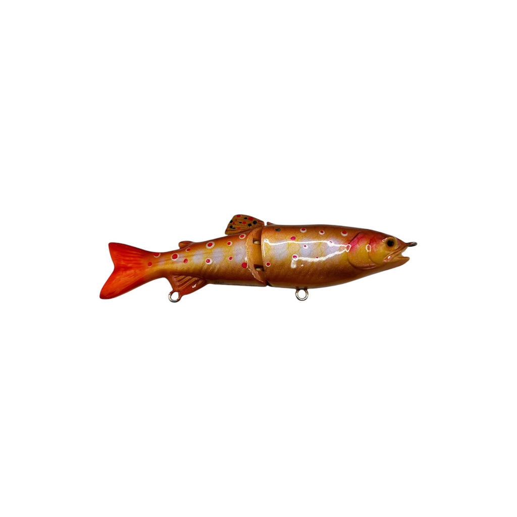 Lanier Lures Drifter Series 5" Jointed Trout Swimbait Copper Creek – reverse side view