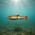 Lanier Lures Drifter Series 5" Jointed Trout Swimbait – Copper Creek