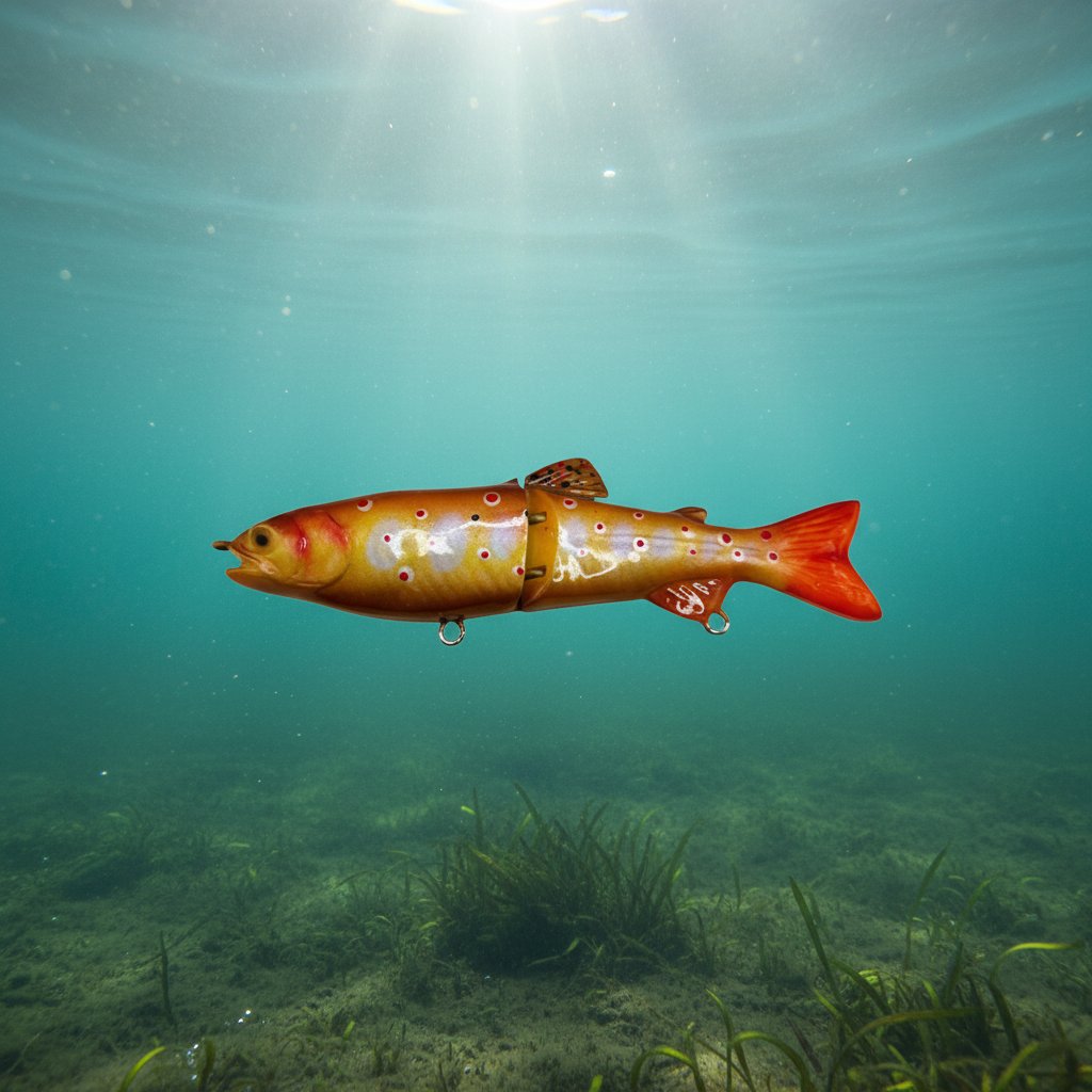 Lanier Lures Drifter Series 5" Jointed Trout Swimbait – Copper Creek