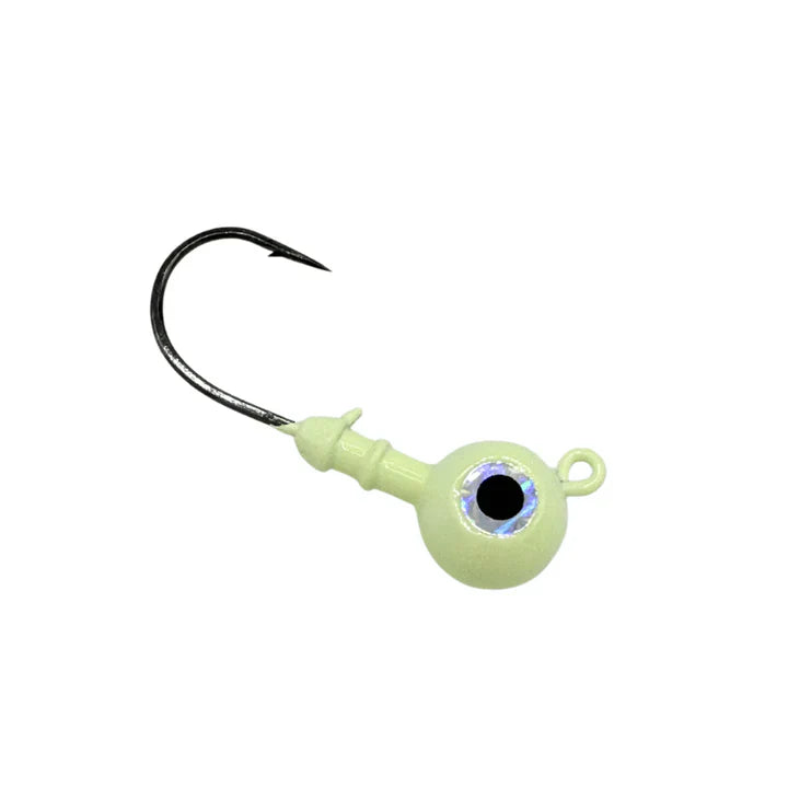 Magictail Round Head Big Eye Jig head 3pks