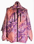 Brella Purple Rose Unisex Rain Jacket
