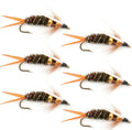 Double Bead Prince Nymph Fly Fishing Flies - 6 Flies Size 14