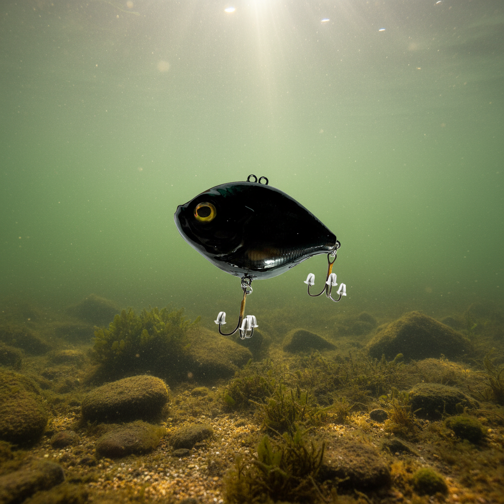 Lanier Lures Stalker Series - Midnight Widow