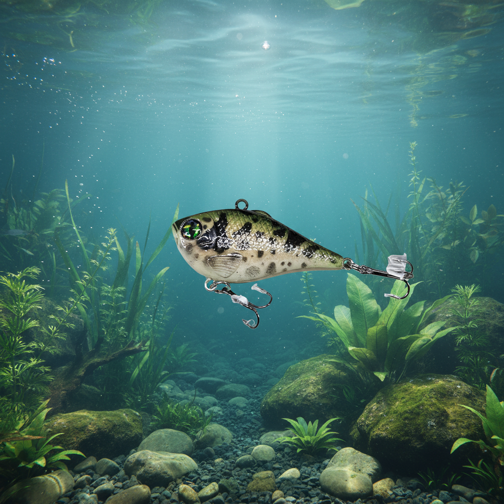 Lanier Lures Stalker Series Lipless – Speckled Phantom