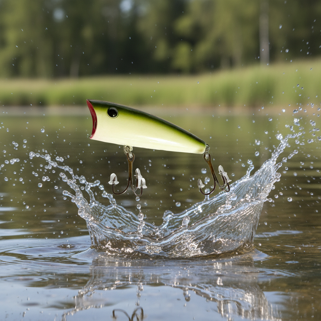 Lanier Lures Hunter Series Popper – Ghost Gill