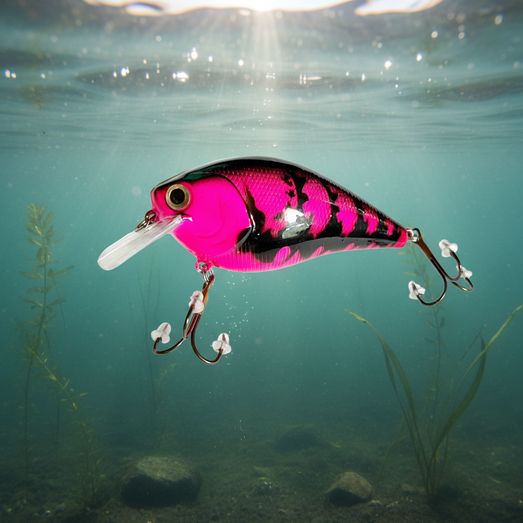 Lanier Lures Reaper Series 1.5 Crankbait – Widowmaker Pink