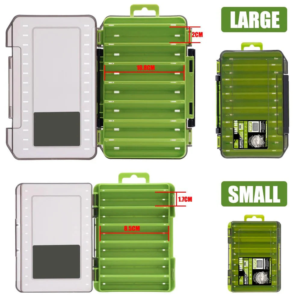double-sided fishing lure Double-Sided Fishing Tackle Box