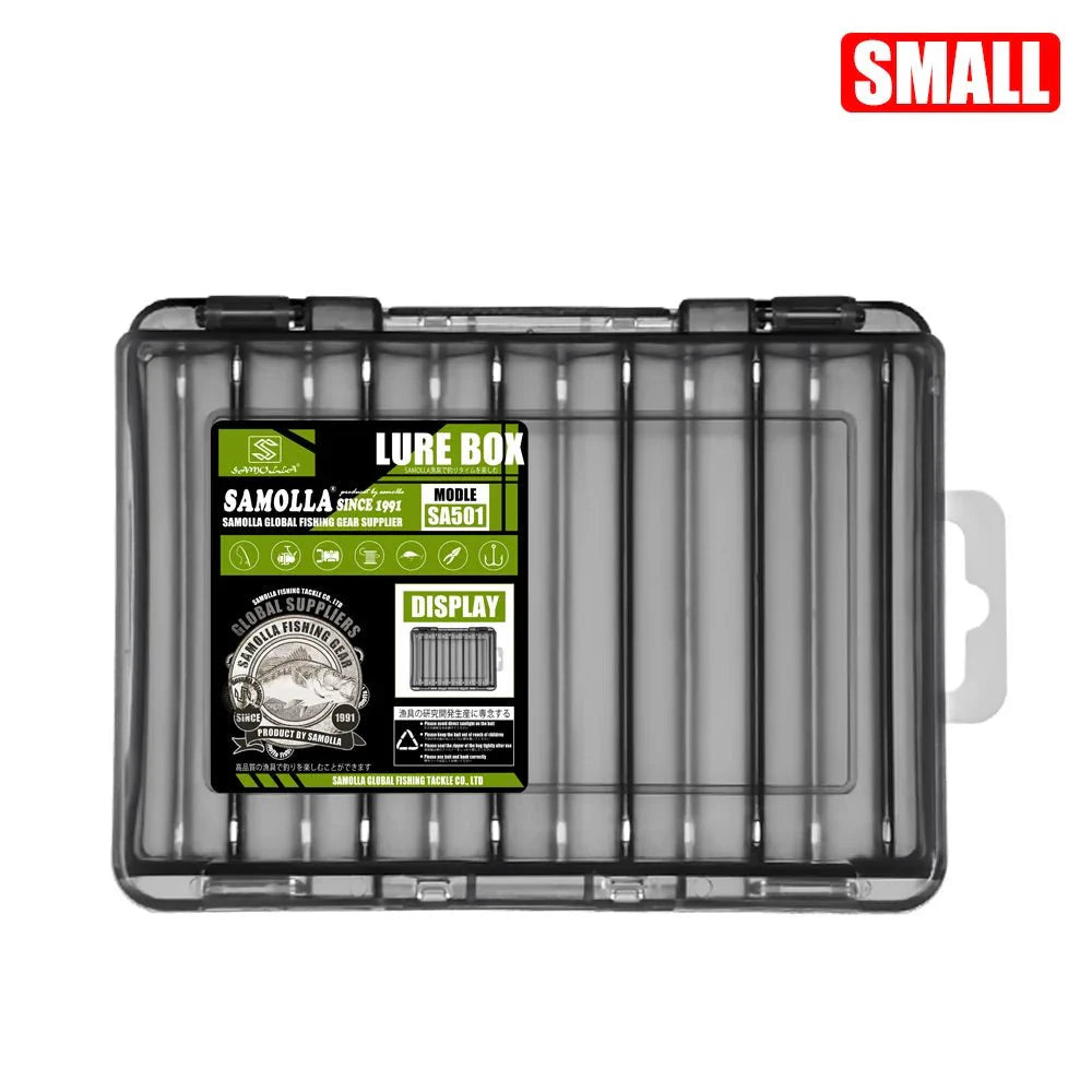 Double-Sided Fishing Tackle Box – Lightweight Lure Organizer