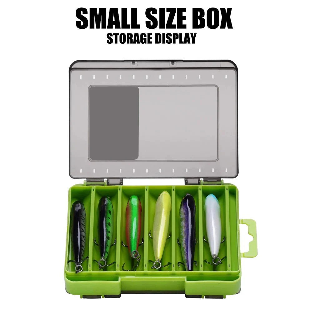 Double-Sided Fishing Tackle Box – Lightweight Lure Organizer