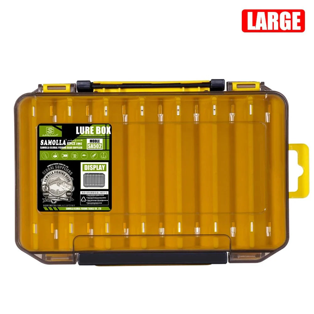 Double-Sided Fishing Tackle Box – Lightweight Lure Organizer