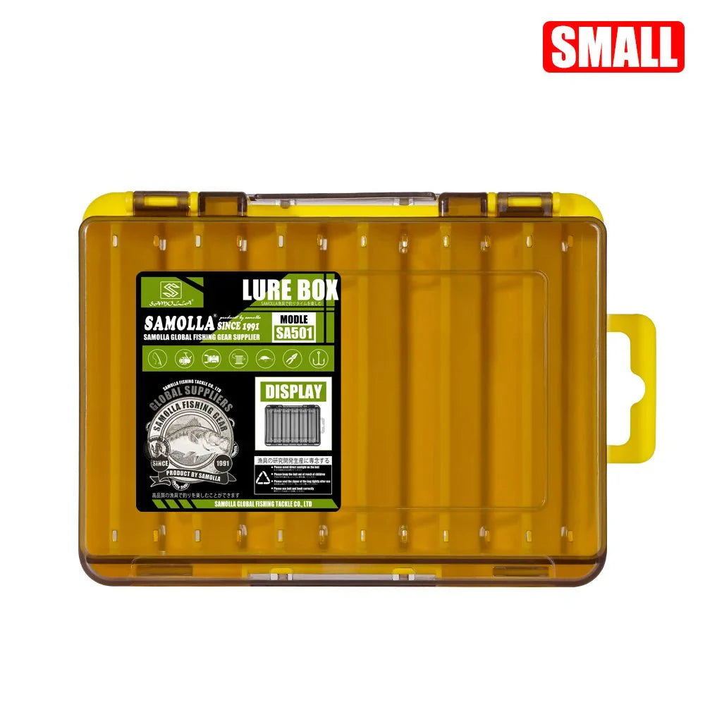 Double-Sided Fishing Tackle Box – Lightweight Lure Organizer