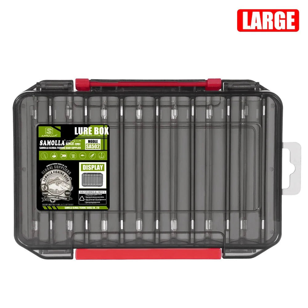 Double-Sided Fishing Tackle Box – Lightweight Lure Organizer